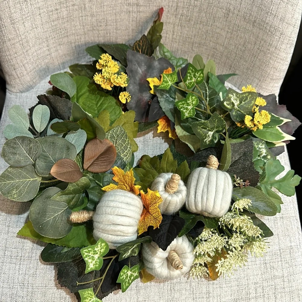 Pumpkin Wreath